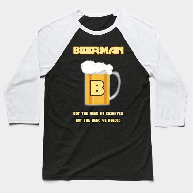 BEERMAN Baseball T-Shirt by SPACE ART & NATURE SHIRTS 